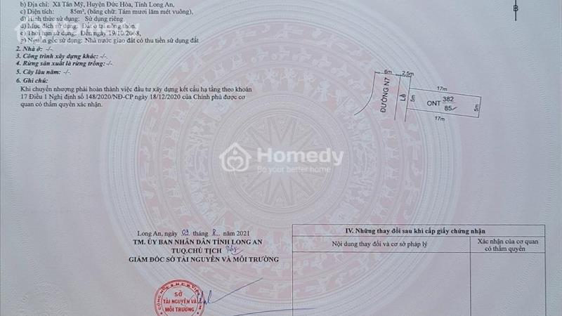Bán đất Huyện Đức Hòa - Long An giá 750.00 Triệu - Ảnh 1