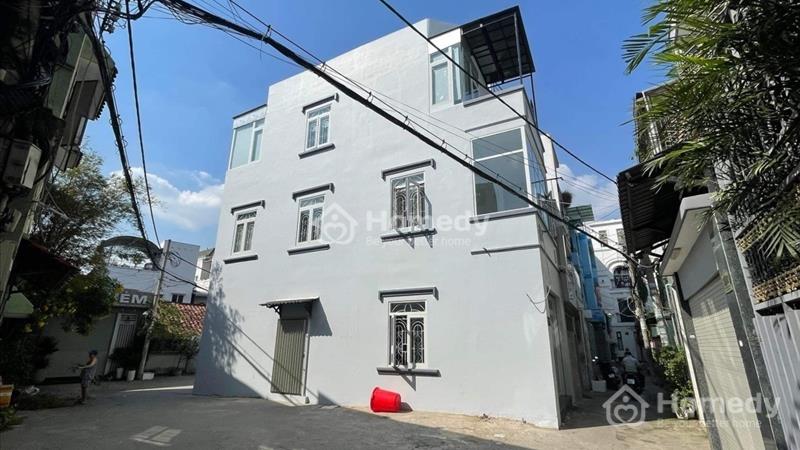 Nhà đẹp 4 tầng, 52m2, 3 mặt tiền xe oto, Hoàng Hoa Thám, Bình Thạnh, giá 9,7 Tỷ. - Ảnh 1