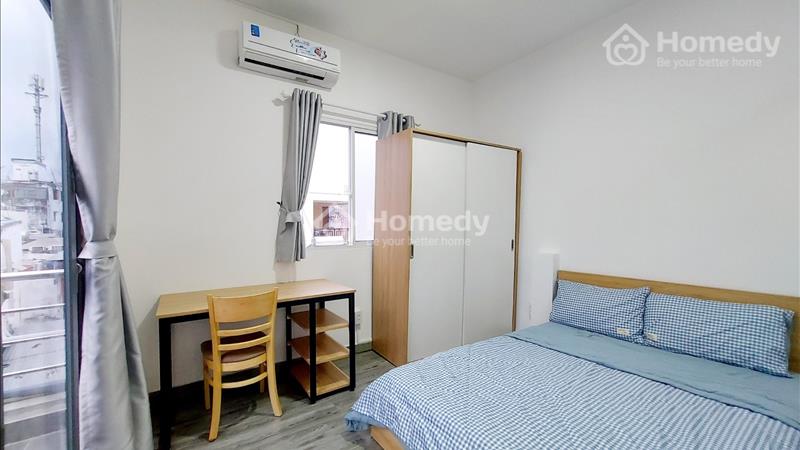 Cho thuê căn hộ 1 pn ban công lớn sát cầu Công Lý Quận 3 thuận tiện đi lại PN Q1 Q10 - Ảnh 1