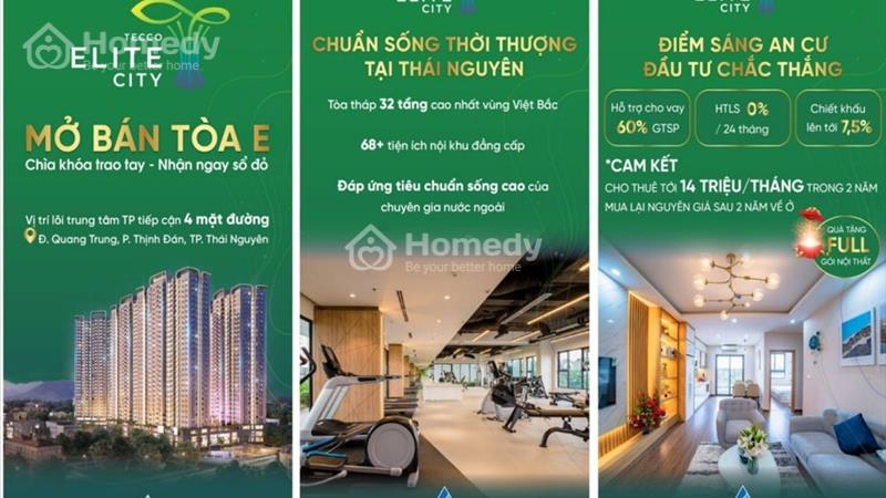 Bán căn hộ Tecco Lite City Thái Nguyên - Thái Nguyên giá 1.45 Tỷ - Ảnh 1