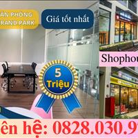 Cho thuê mặt bằng Vinhomes Grand Park: chỉ từ 12 triệu