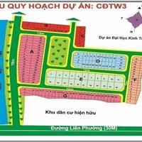 Chủ đất cần ra nhanh lô sổ đỏ dt 6x20m tại D/A Mẫu Giáo TW3 gần đường Liên Phường giá bán 60tr/m2