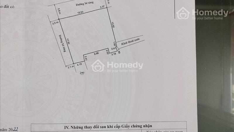 Cần bán lô đất diện tích 300m2 Tổ 8, Tân Thịnh, Tp. Hoà Bình - Ảnh 4