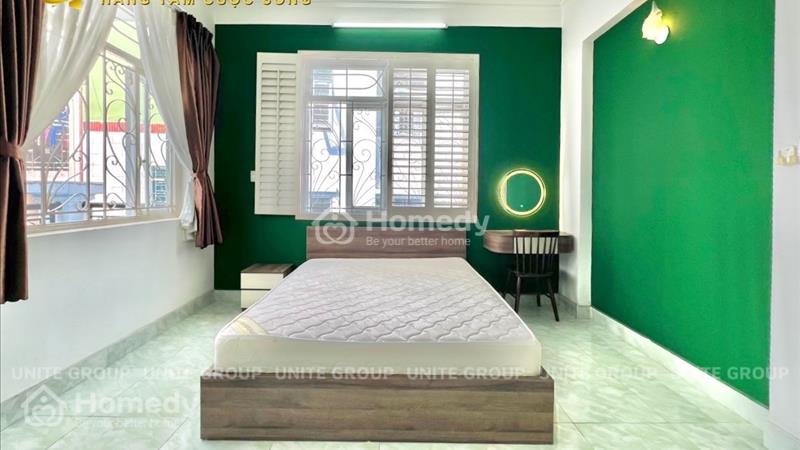 Cho thuê 1pn căn hộ mới khai trương Full nội thất có ban công ngay cầu Lê Văn Sỹ Q3 - Ảnh 3