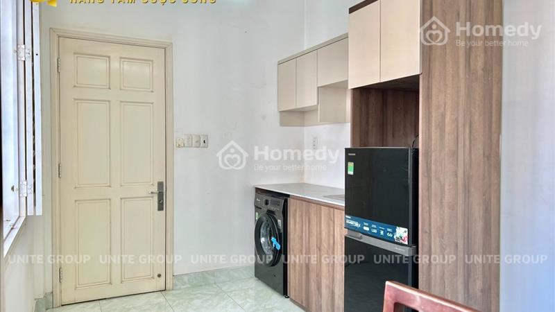 Cho thuê 1pn căn hộ mới khai trương Full nội thất có ban công ngay cầu Lê Văn Sỹ Q3 - Ảnh 4