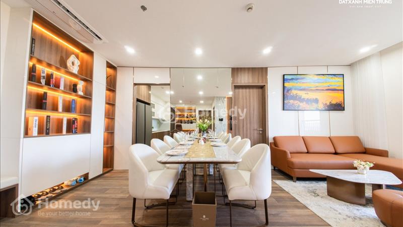 Căn hộ 3 phòng ngủ view trực diện biển Mỹ Khê, nội thất cao cấp, sổ đỏ trọn đời. - Ảnh 14