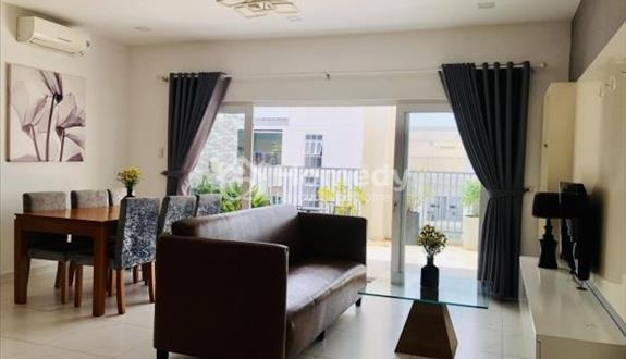 Cho thuê căn hộ sân vườn 155m chung cư Bộ Công An, Q. 2 (Sổ hồng) - LH: 098.307.6979 - Ảnh 1