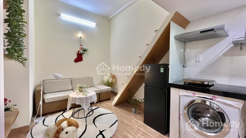 ☆☆☆☆☆ Duplex Full gỗ Cao Cấp Quận 10 - gần CV Lê Thị Riêng, Ban công thoáng mát - Ảnh 4