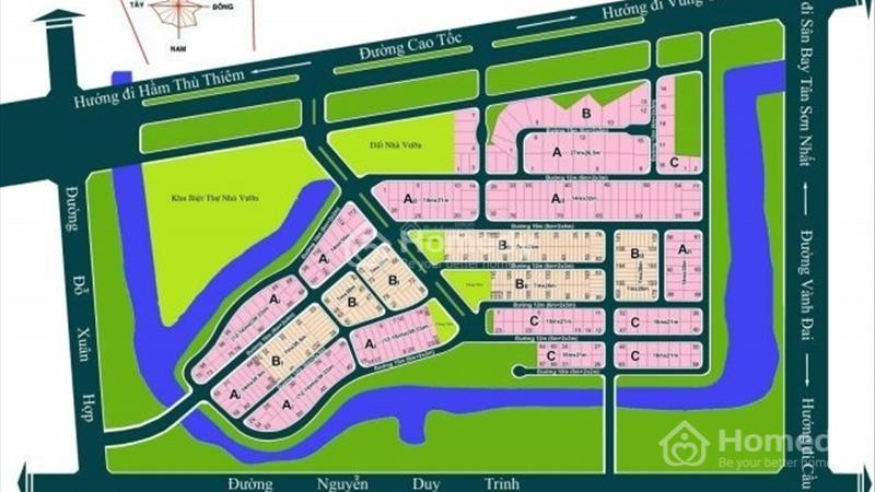 Cần bán lô trục chính dự án Bách Khoa Q9 giá 57tr/m2, trục trong giá 52tr/m2 dt 7x26m( 182m2)  - Ảnh 1