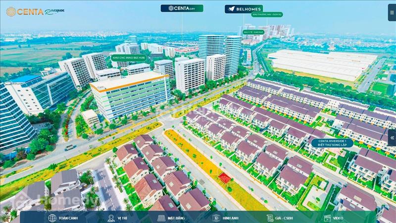 [Vừa Mua Đã Lãi] BTSL Áp Góc 180m2 Centa Riverside. Gía chỉ 36 triệu/m2 - Ảnh 5