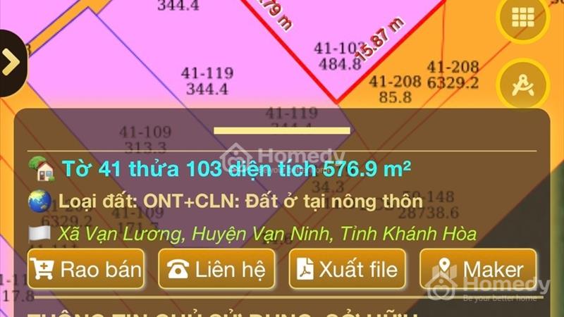 Chính chủ bán 780 m2 đất thổ cư mặt tiền biển, khu kinh tế Vịnh Vân Phong - Ảnh 3