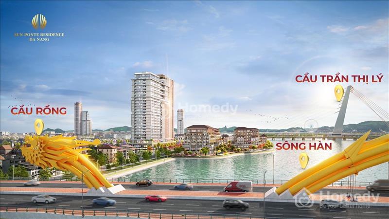 Mở bán toà tháp đôi dự án Sun Ponte Residence thành phố Đà Nẵng view Cầu Rồng  - Ảnh 1