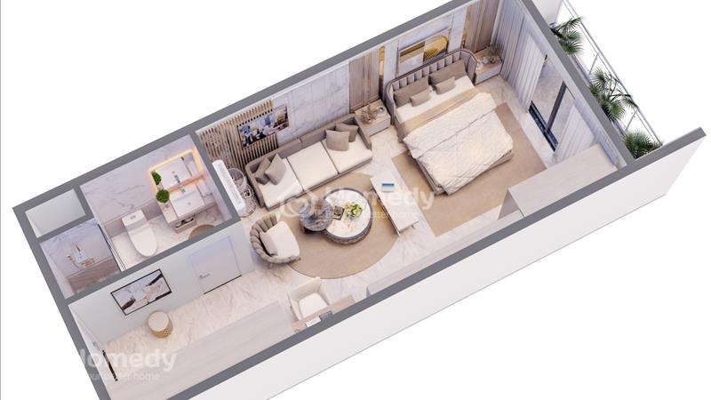 Bán căn hộ cao cấp Sudio (35m2) dự án Vic Grand Square , vốn ban đầu chỉ từ 330tr - Ảnh 4