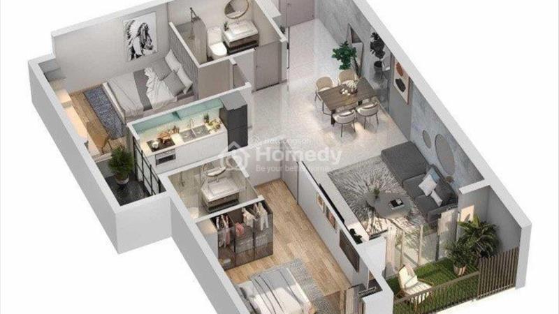 Cam kết lợi nhuận cho thuê tới 72tr, từ 200tr sở hữu căn hộ 2PN 70m2  - Ảnh 4