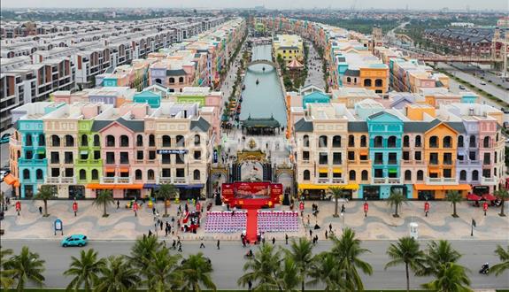 Bán nhanh căn Shophouse 2 mặt tiền Siêu đẹp Vinhomes Ocean Park 3 - The Crown Văn Giang - Hưng Yên - Ảnh 1