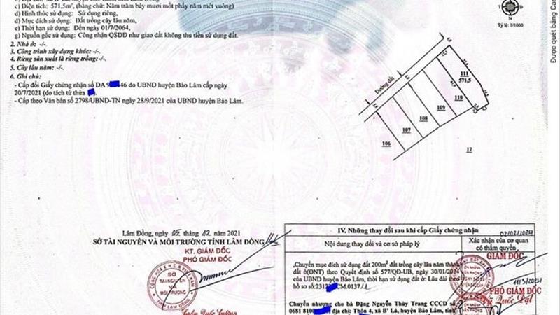 [Chính Chủ]  Cần Bán Lô ĐẤT NỀN Tại B'Lá, Bảo Lâm – Giá Đầu Tư - Ảnh 2