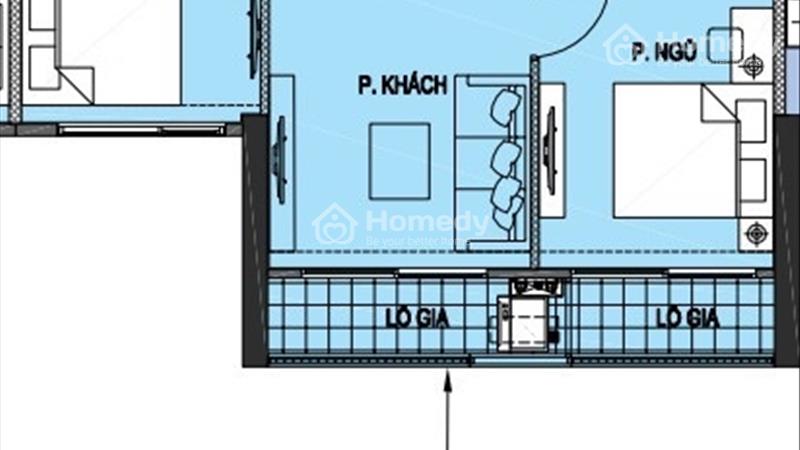 Cần  bán căn 2PN2WC diện tích 67,3m2 ban công Đông Nam  - Ảnh 3