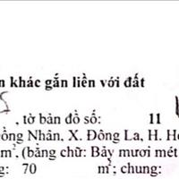 ĐẦU TƯ! Giao dịch nhanh 140m2 đất Đông La, Hoài Đức, nở hậu, chỉ 46tr/m2