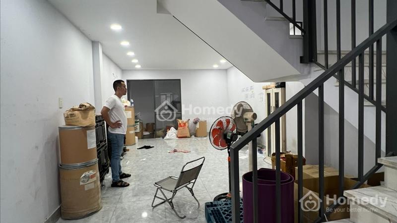 Nhà mới HXH Vạn Kiếp 4x20m, Trệt, 1lửng, 3Lầu. 8phòng, 5wc. KD đa nghành.  - Ảnh 1