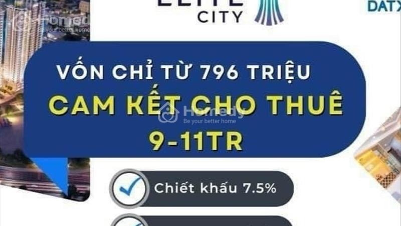Bán Căn Hộ Chung Cư Tecco Elite City Thịnh Đán, Thái Nguyên. Chỉ 1,x tỷ. - Ảnh 3