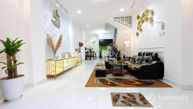Lh Đạt 0799218176 Về quê bán gấp nhà 64m2, 1trệt 2lầu, SHR, hẻm xe hơi, Tây Thạnh, TP - Ảnh 1