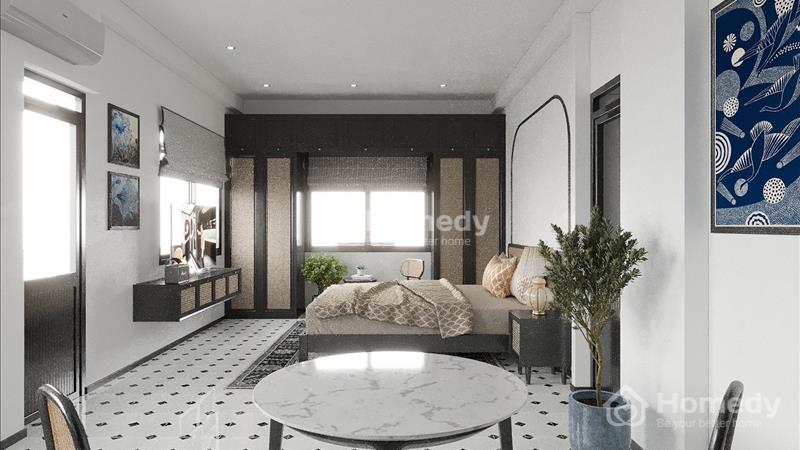 Cho thuê căn hộ full nội thất bancon cửa sổ lớn mới xây ngay trung tâm quận 1 - Ảnh 4