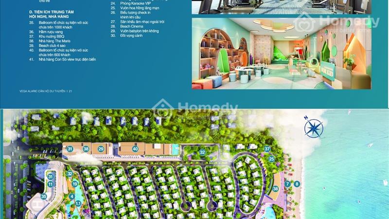 Căn hộ biển Vega Alaric Vũng Tàu, TT 650 triệu nhận nhà, tặng gói nội thất 400 triệu - Ảnh 2