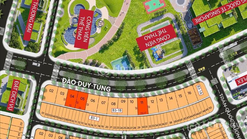 bán đất Biệt Thự 375m2 mặt tiền đường 33m Trung Tâm quận ngũ hành sơn tp Đà Nẵng - Ảnh 1