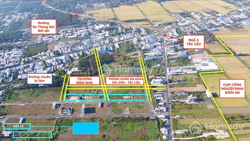 Bán đất nền dự án cụm công nghiệp Bình An Huyện Châu Thành - Kiên Giang giá 790.00 Nghìn - Ảnh 1
