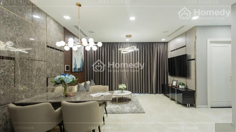 Cho thuê căn hộ chung cư Homyland Riverside 85m2 2PN 2WC - Cạnh sông thoáng mát - Ảnh 2