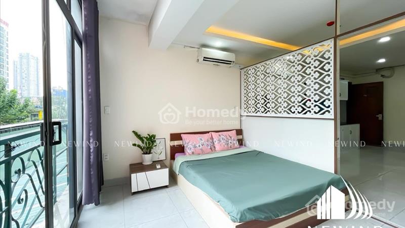 Chung cư Mini Cho thuê Dạng 1PN - Vách Ngăn - có ban công thoáng trung tâm quận 7 - Ảnh 2
