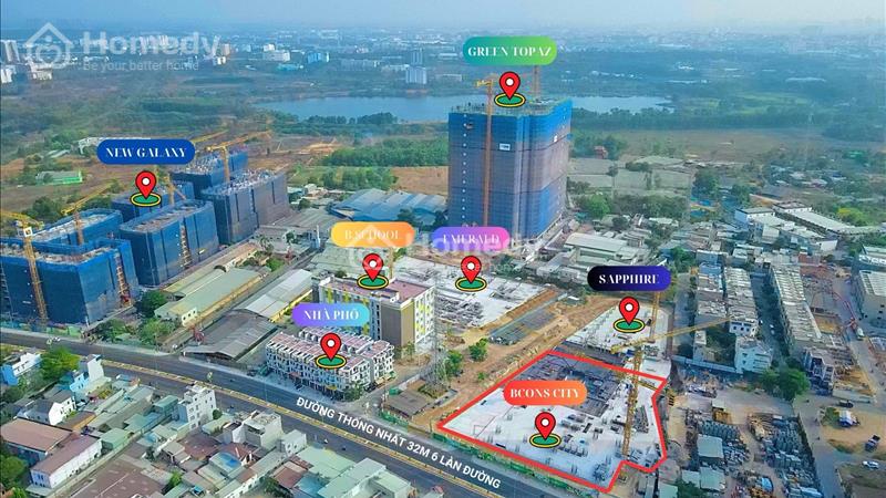 Thanh toán 440tr sở hữu căn 2PN có sẵn HĐ thuê 14tr/tháng trong 2 năm mặt tiền đường 32m - Ảnh 2