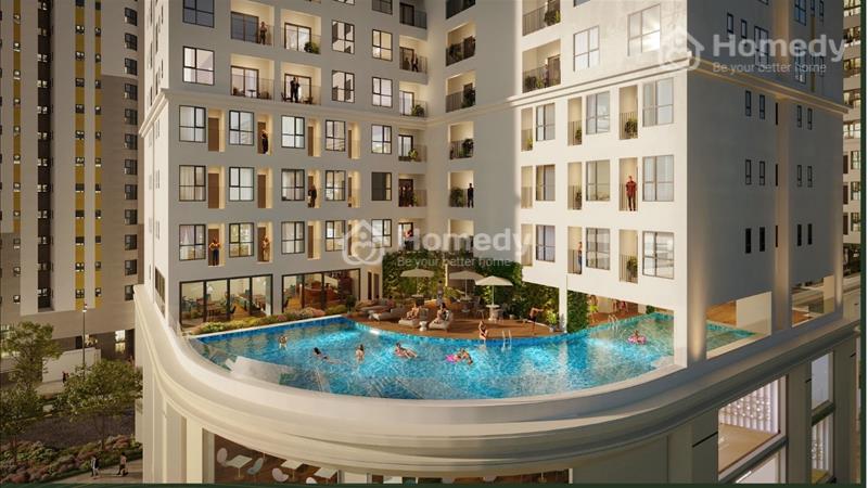 Thanh toán 440tr sở hữu căn 2PN có sẵn HĐ thuê 14tr/tháng trong 2 năm mặt tiền đường 32m - Ảnh 4