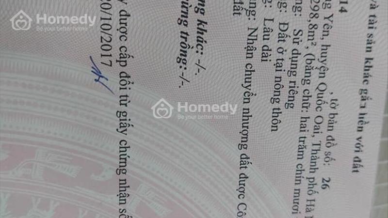bán đất full thổ cư giá rẻ tại đông yên quốc oai lh 0981620443 - Ảnh 2