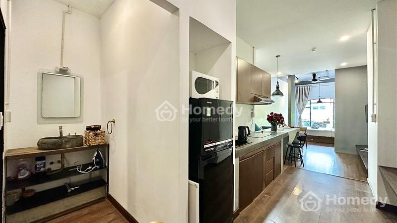 Cho thuê CĂN HỘ 55M2 vintage balcon_full nt Lê Thị Riêng_gần Bến Thành_cv Tao Đàn_ngã 6 Phù Đổng - Ảnh 4