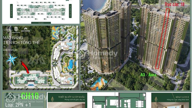 Quỹ căn 2PN giá tốt - thiết kế đẹp chiết khấu khủng tòa A3, nhận booking tòa A2 trong t4 ưu đãi lớn - Ảnh 4