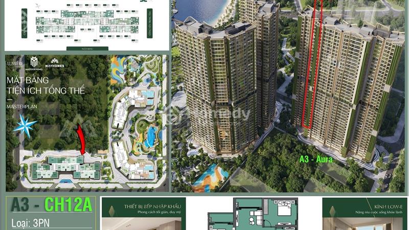 Quỹ căn 2PN giá tốt - thiết kế đẹp chiết khấu khủng tòa A3, nhận booking tòa A2 trong t4 ưu đãi lớn - Ảnh 12