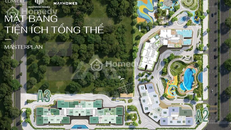 Quỹ căn 2PN giá tốt - thiết kế đẹp chiết khấu khủng tòa A3, nhận booking tòa A2 trong t4 ưu đãi lớn - Ảnh 10
