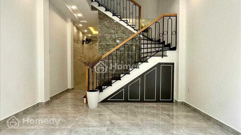 Lh Đạt 0799218176 Về quê bán gấp nhà 64m2, 1 trệt 2 lầu, SHR, hẻm oto, Vĩnh Hội, Quận 4 - Ảnh 1