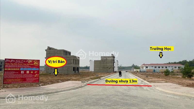 Em bán lô đất đối diện kcn Tân Bình, trả trước 50%, còn lại nhận sổ thanh toán tiếp - Ảnh 1