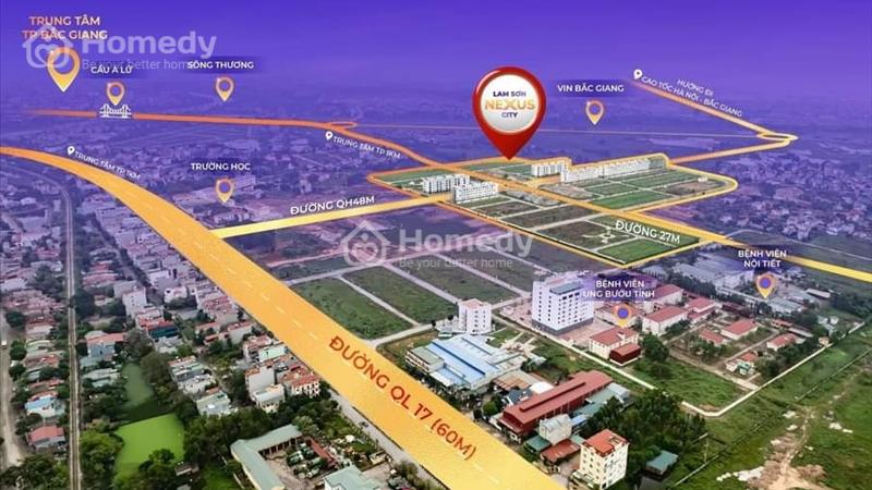 🆘🆘2 TỶ - Sở Hữu Liền Kề 90m² - Shophouse 144m² 2 Mặt Tiền Trung Tâm TP Bắc Giang - Ảnh 1