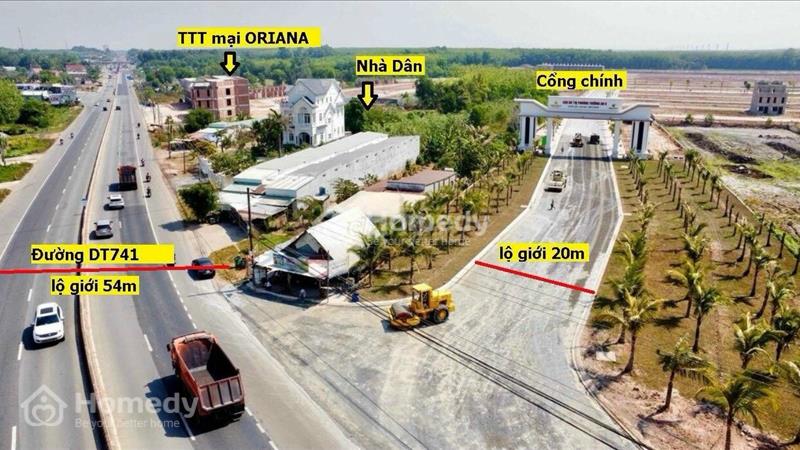 Bán đất KDT Mặt Tiền DT741 quy mô 42Ha liền kề ngay KCN Tân Bình - Ảnh 1