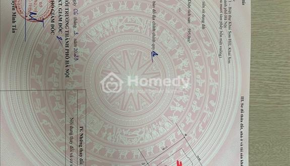 Cần bán gấp căn góc Biệt thự Đơn lập Khai Sơn Hill Long Biên, sẵn sổ đỏ sang tên 338m2 - Ảnh 1