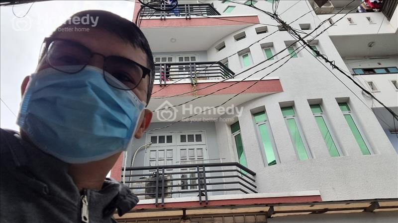 Căn hộ dịch vụ mặt tiền Tân Bình, ngang hiếm 6,2m, dài 17m, 15 phòng, 80tr/tháng, 14. X tỷ - Ảnh 1