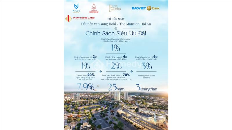 Bán đất nền nhà phố, biệt thự dự án The Mansion Hội An có giá chỉ 14 triệu/ m2 - Ảnh 6