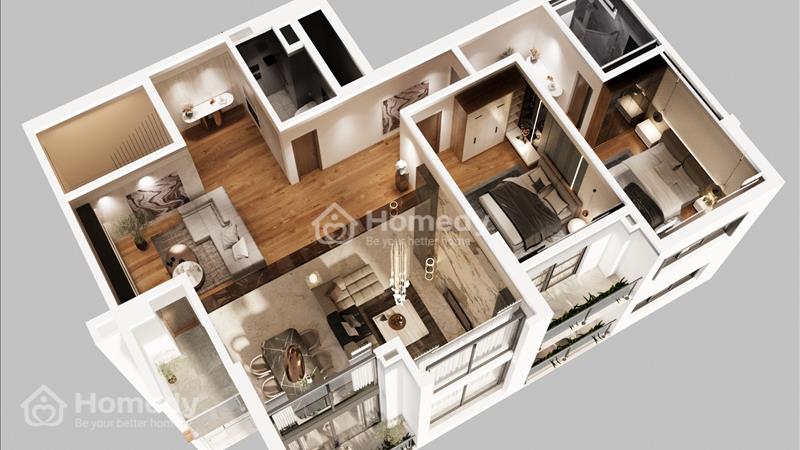 Căn hộ Penthouse 232,8m2 siêu đẹp cần bán ở KĐT Khai Sơn City Long Biên, vay HTLS 0% - Ảnh 6