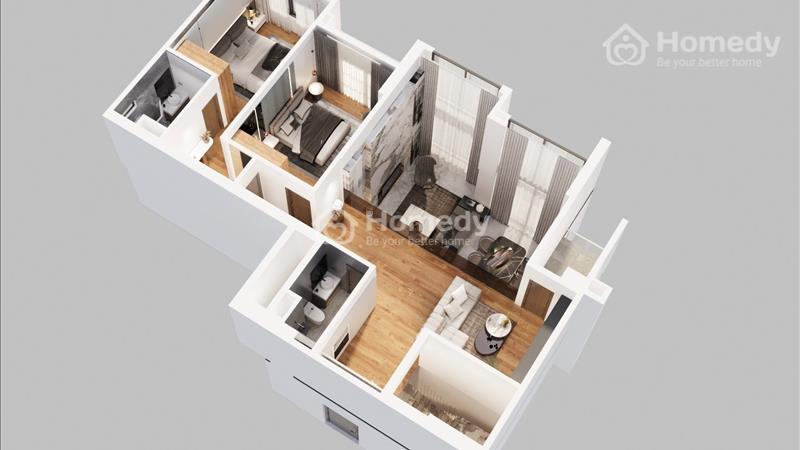 Căn hộ Penthouse 232,8m2 siêu đẹp cần bán ở KĐT Khai Sơn City Long Biên, vay HTLS 0% - Ảnh 7