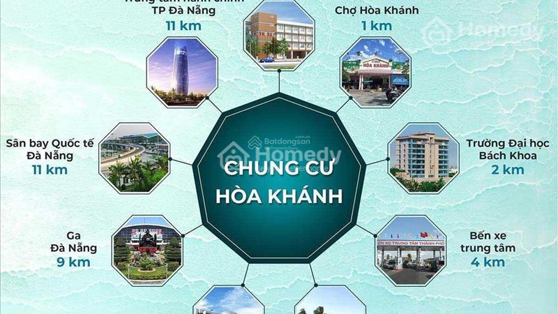 Cho thuê chung cư Âu Cơ Hoà Khánh 70m2, mới tinh, giá chỉ 4 triệu bao phí quản lý vận hành - Ảnh 3
