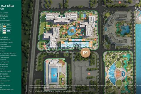 Bán căn chung cư P1 Vinhome Oceanpark gia lâm, DT 93,3, 4,45 tỷ. tiện ích nội khu chuẩn singgapore.