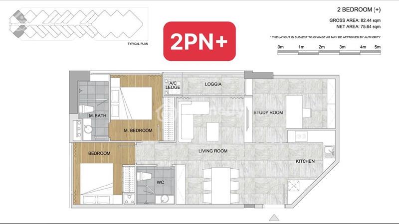Bán Gấp Trong Tuần căn 2PN 83m2  Scenia Bay thanh toán chỉ 3 tỷ x - Ảnh 10